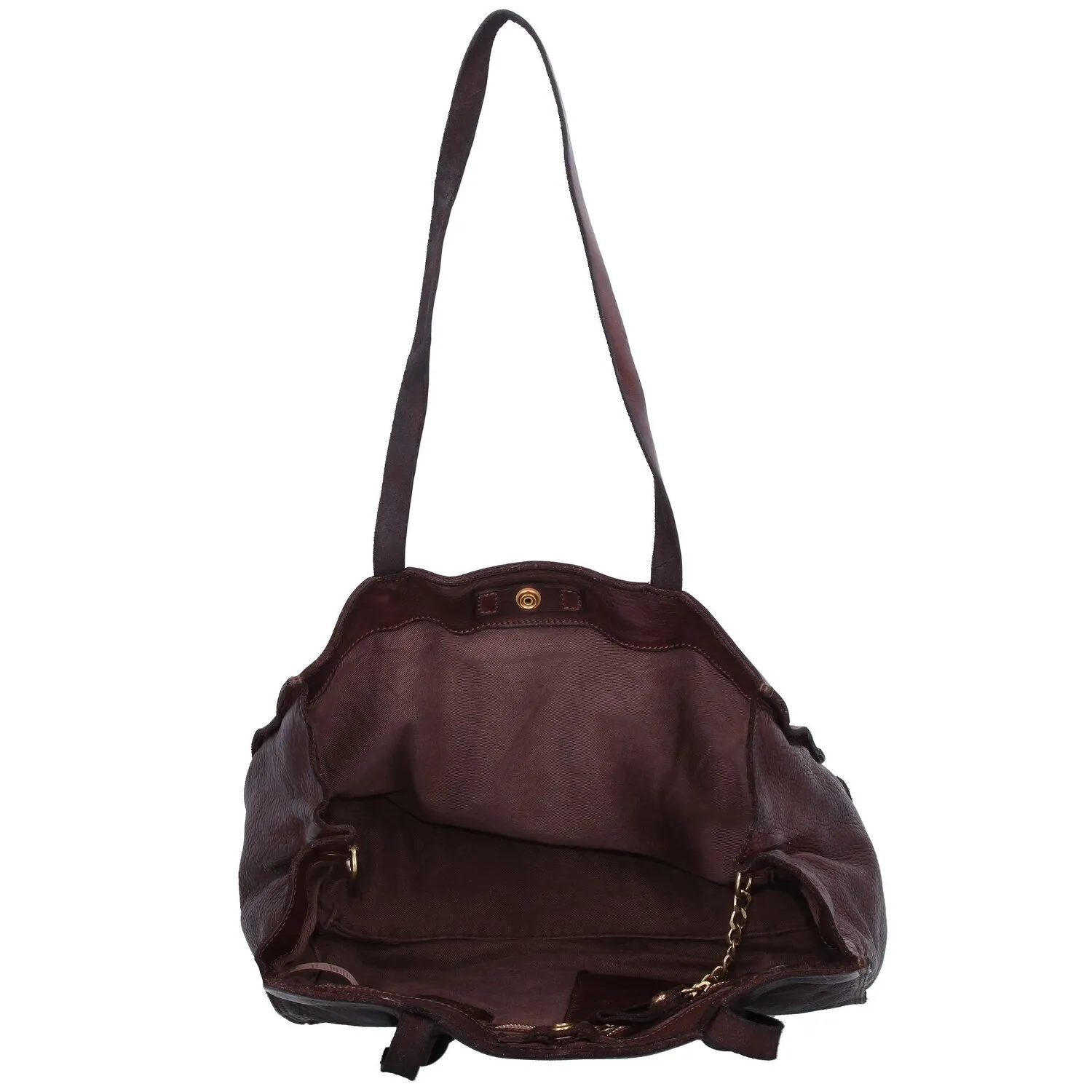 Campomaggi Borsa a tracolla in pelle 35 cm