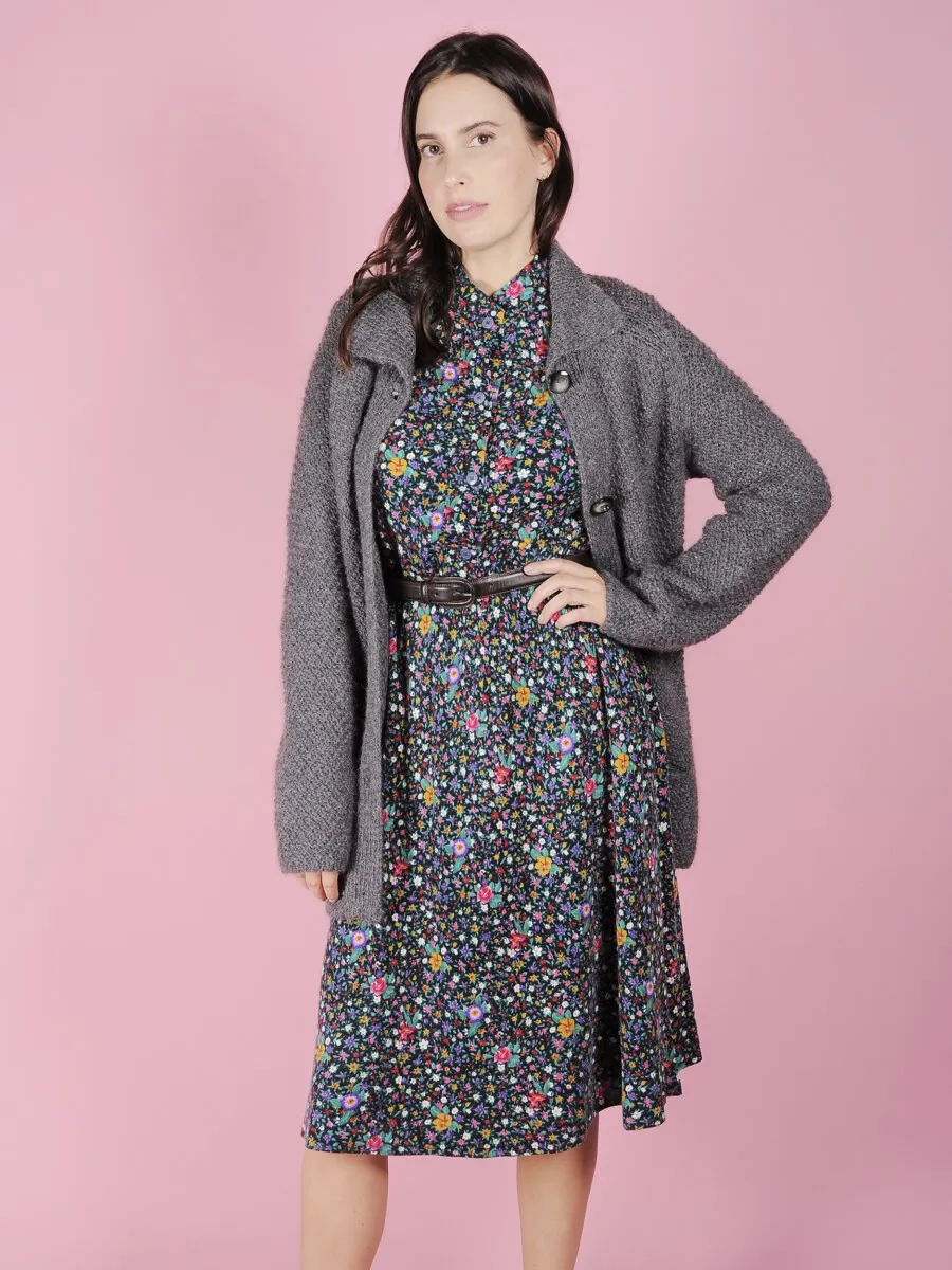 Cardigan in lana fatto a mano