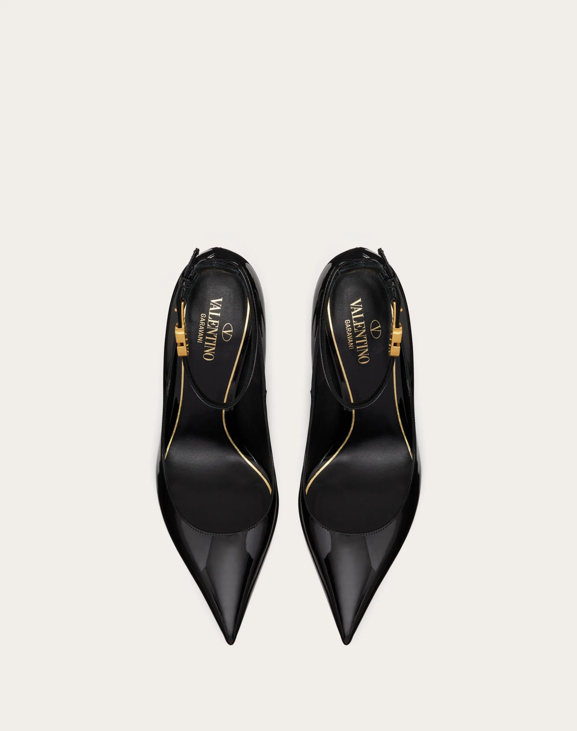 DÉCOLLETÉ VALENTINO GARAVANI TAN-GO IN VERNICE 100MM