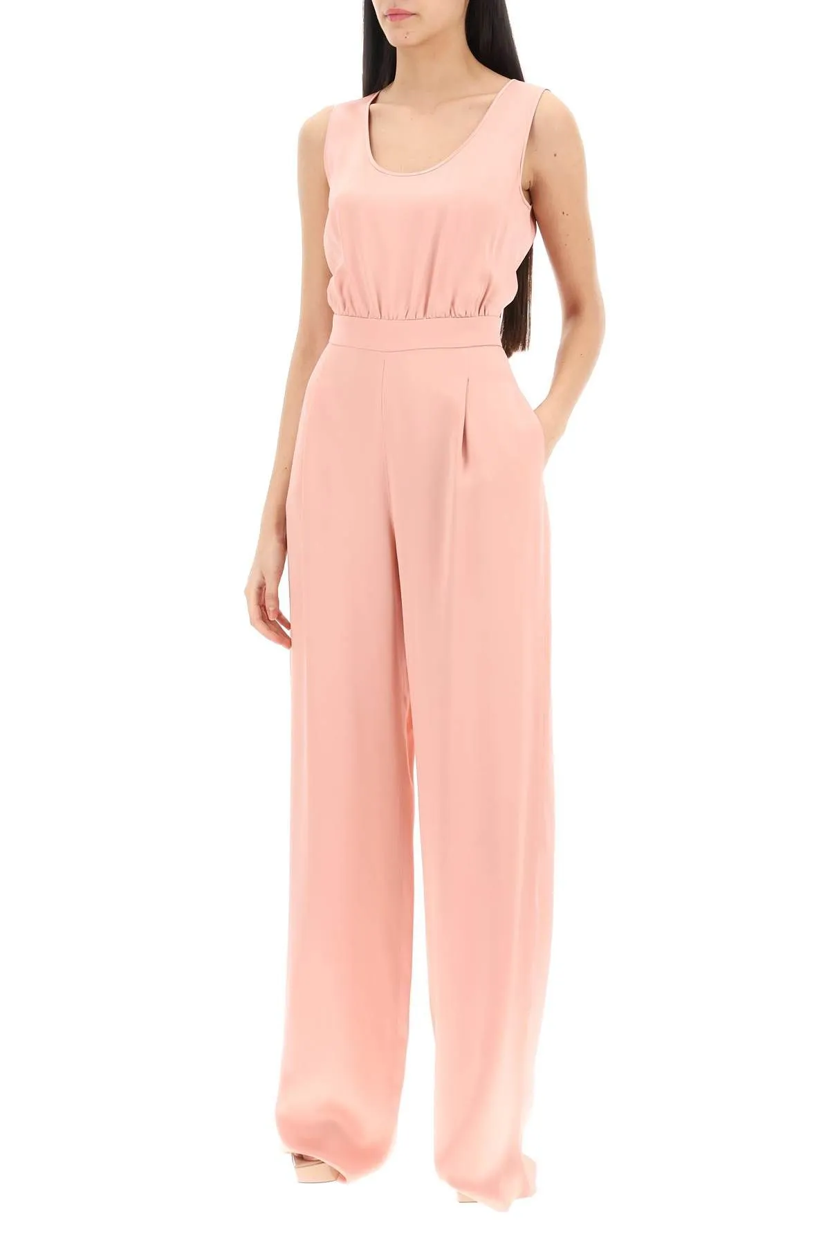 Jumpsuit in raso Tropea