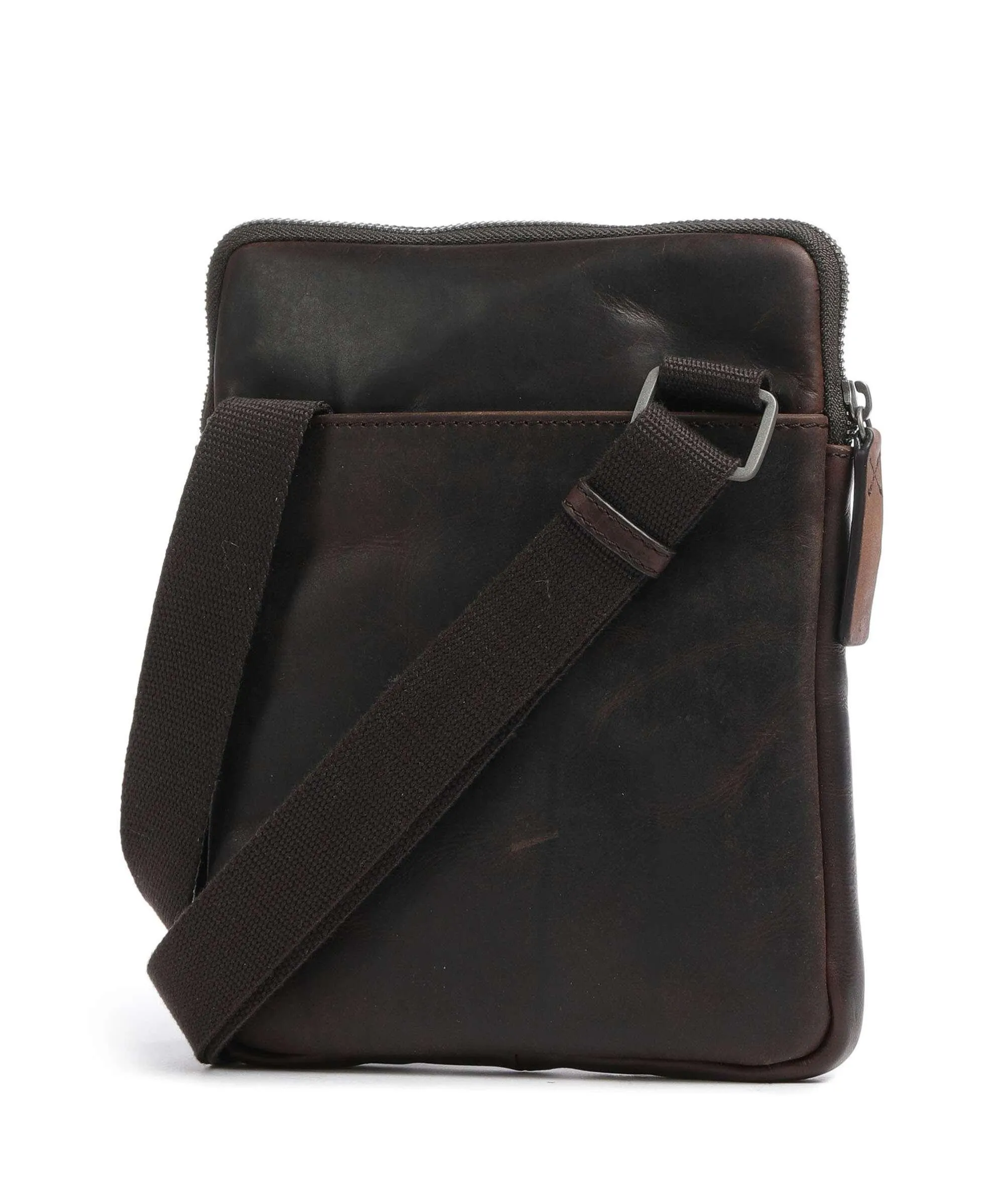  Strellson Brick Lane Borsa a tracolla pelle di vacchetta finemente grana marrone scuro  