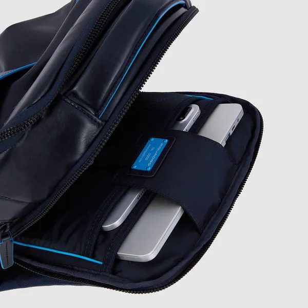 Zaino PIQUADRO porta Pc 14 in Pelle Blu - CA6289B2V